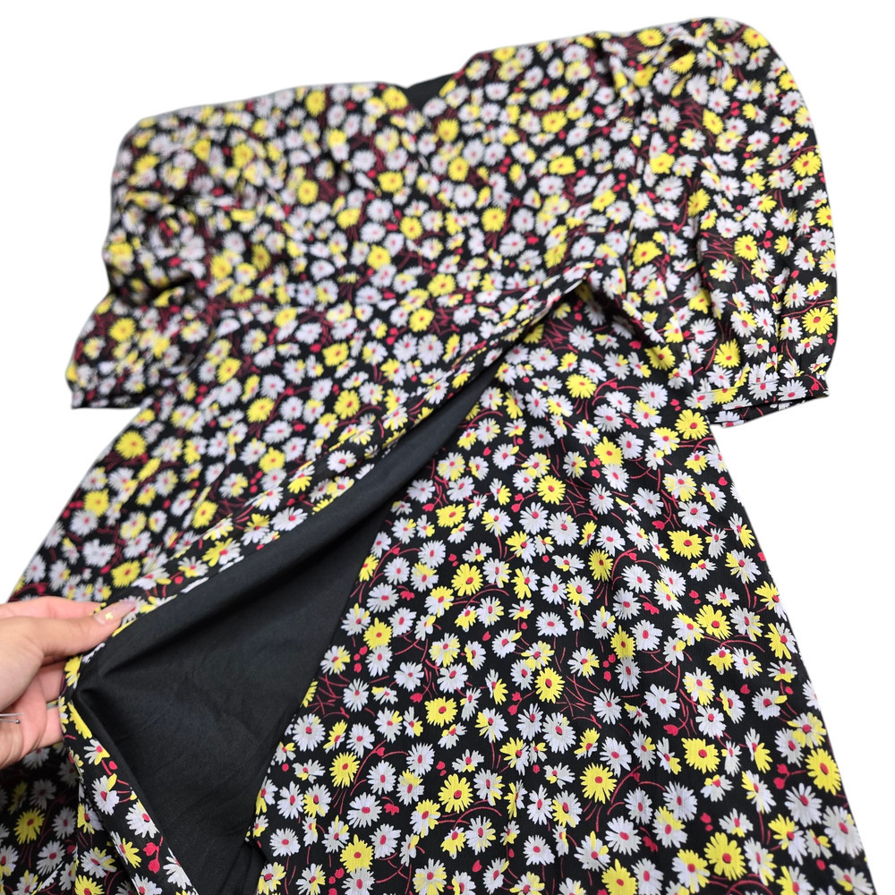 Madewell Wrap-Front Maxi Dress in French Floral Size:‎ 8 - Picture 6 of 7